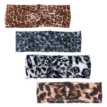 Hot Selling Headband Fashion Leopard Print Headband Wide Edge Headband For Woman